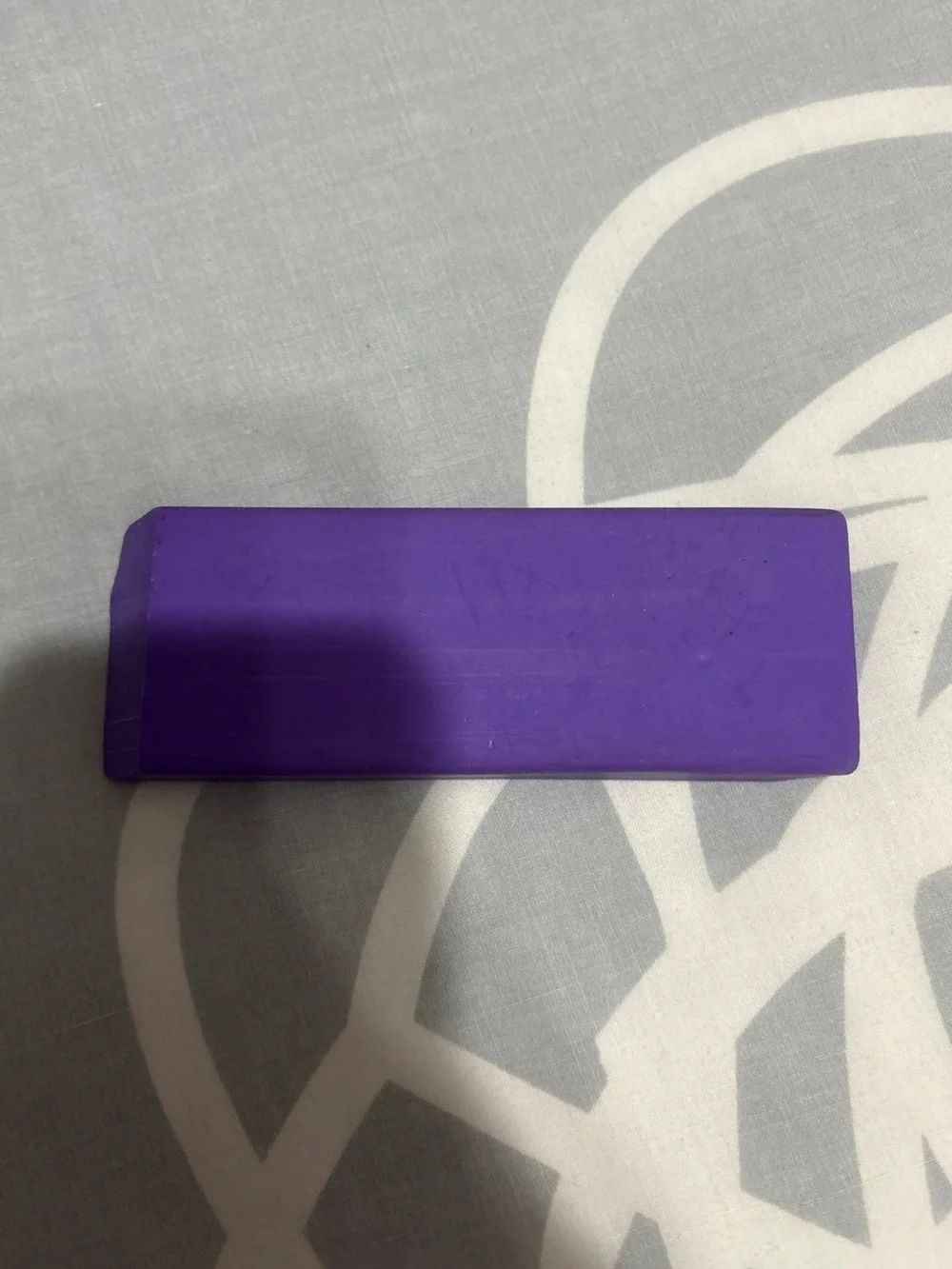 Purple Not Again! Jumbo Eraser